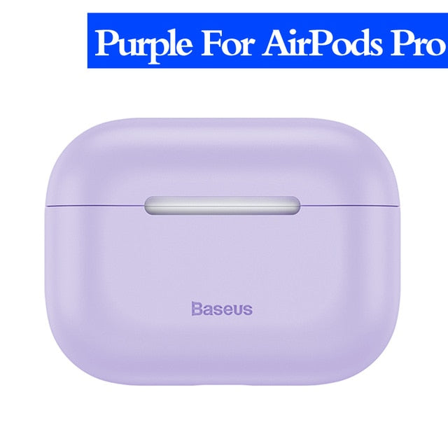 Baseus Luxury Case For Airpods Airpod Pro 3 2 1 Silicone Wireless Protective Cover For Apple Air Pods Pod 2 1 Pro Coque Fundas